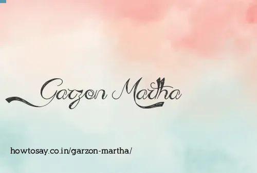 Garzon Martha