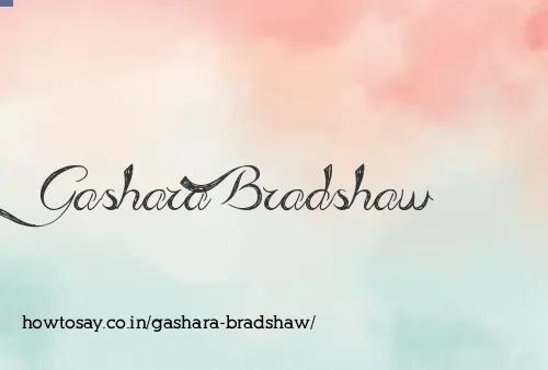 Gashara Bradshaw