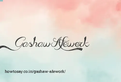 Gashaw Afework