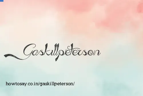 Gaskillpeterson