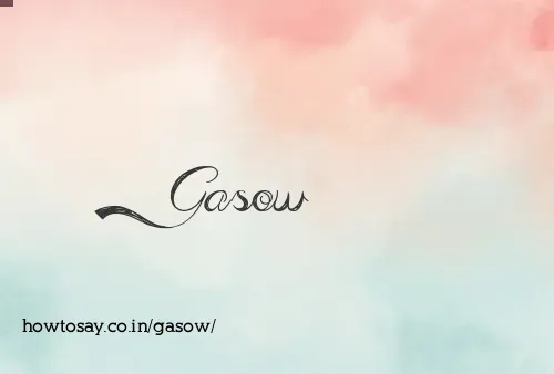 Gasow