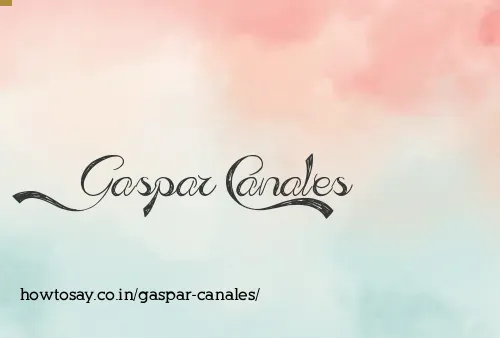 Gaspar Canales