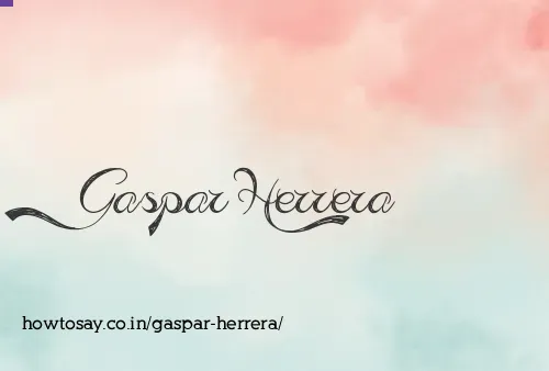 Gaspar Herrera