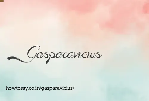 Gasparavicius