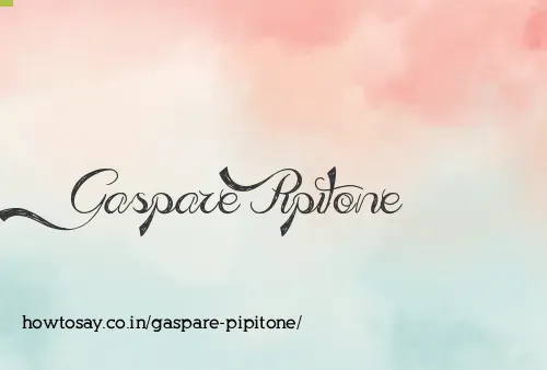 Gaspare Pipitone