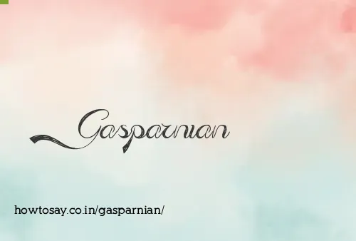 Gasparnian