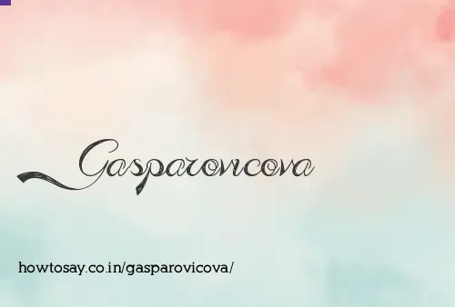 Gasparovicova