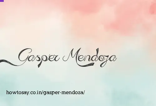 Gasper Mendoza