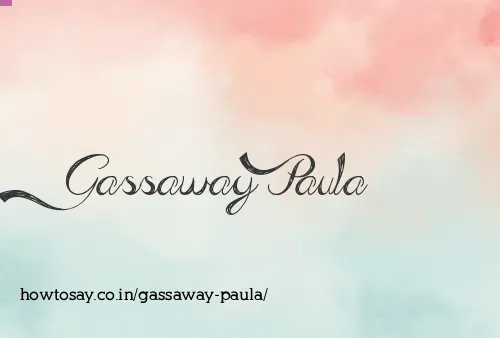 Gassaway Paula