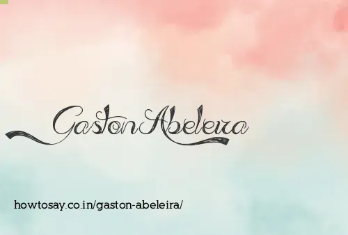 Gaston Abeleira