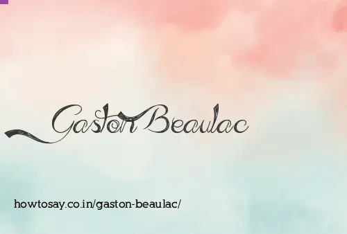 Gaston Beaulac