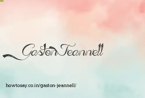 Gaston Jeannell