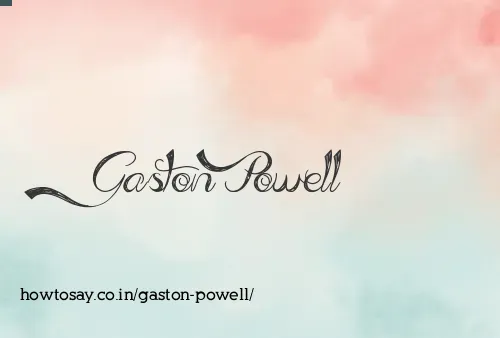 Gaston Powell