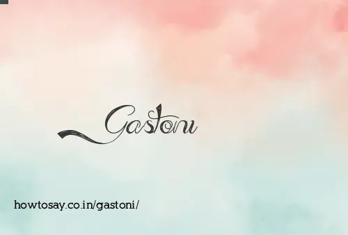 Gastoni