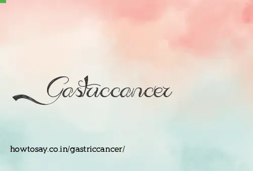 Gastriccancer