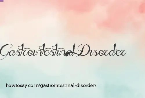 Gastrointestinal Disorder