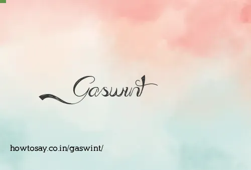 Gaswint