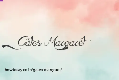 Gates Margaret