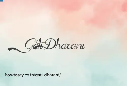 Gati Dharani