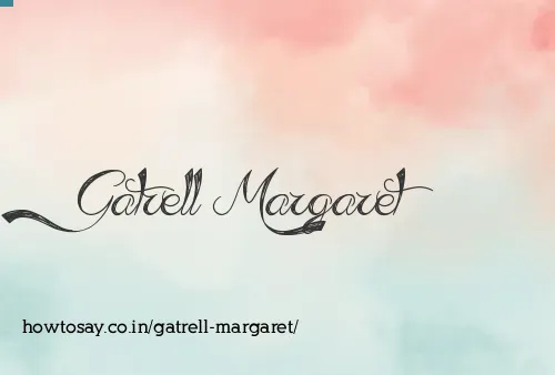 Gatrell Margaret