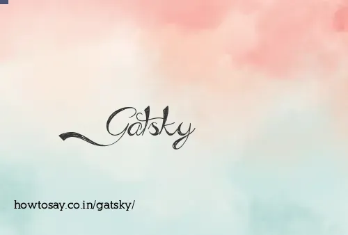Gatsky
