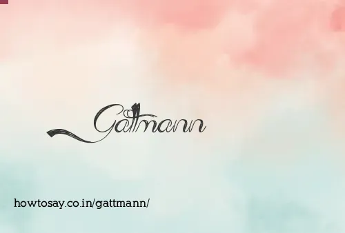 Gattmann