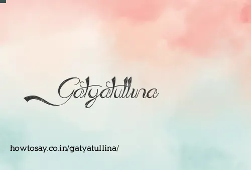 Gatyatullina