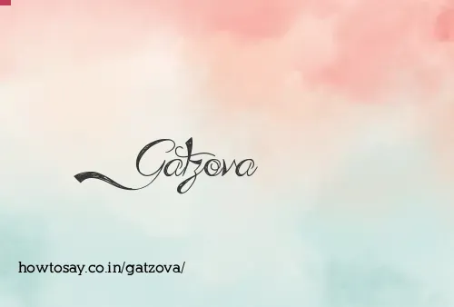 Gatzova