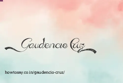 Gaudencio Cruz