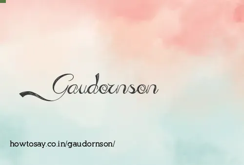 Gaudornson