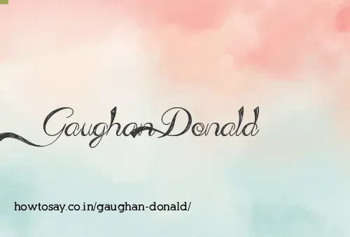 Gaughan Donald