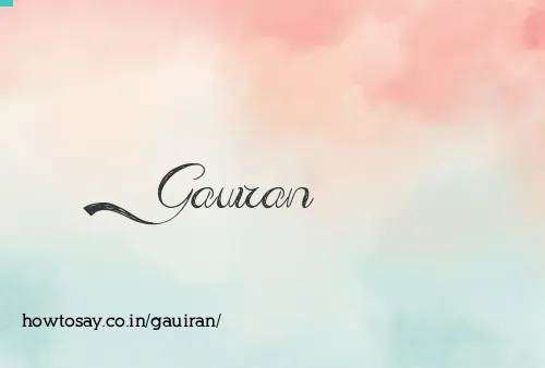 Gauiran