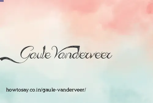 Gaule Vanderveer