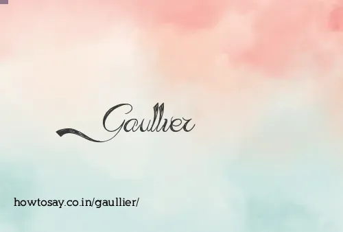 Gaullier
