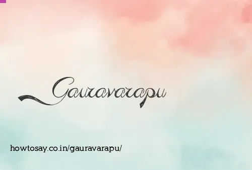 Gauravarapu