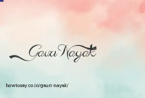 Gauri Nayak