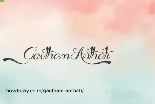 Gautham Anthati