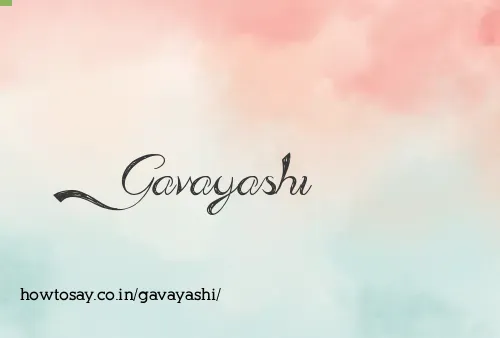 Gavayashi