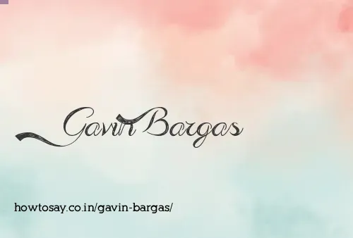 Gavin Bargas