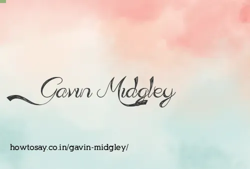 Gavin Midgley