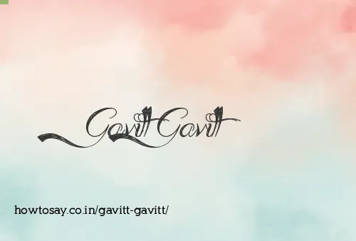 Gavitt Gavitt