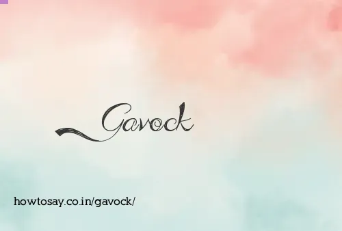 Gavock