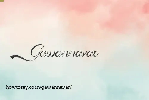 Gawannavar