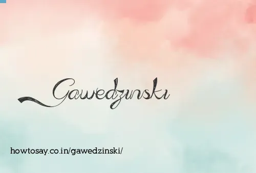 Gawedzinski