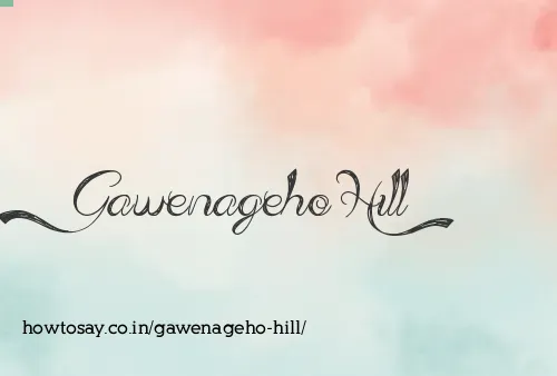 Gawenageho Hill