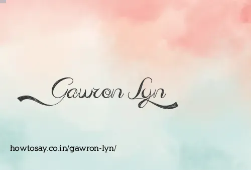 Gawron Lyn