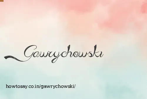 Gawrychowski