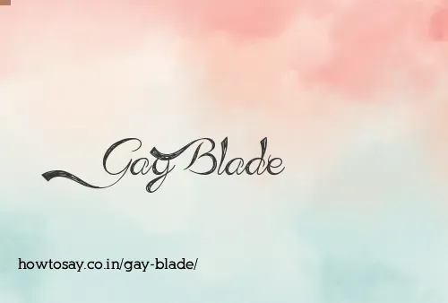 Gay Blade