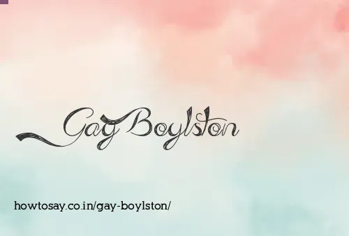 Gay Boylston
