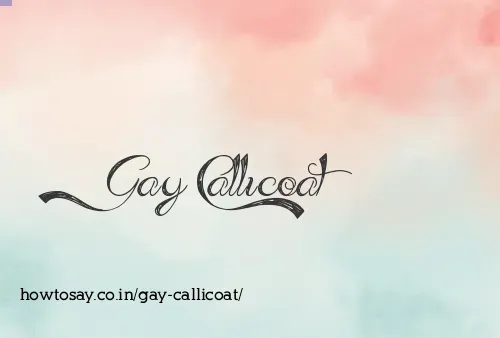 Gay Callicoat
